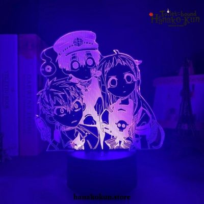 2021 Toilet Bound Hanako Kun Team 3D Led Lamp Night Light