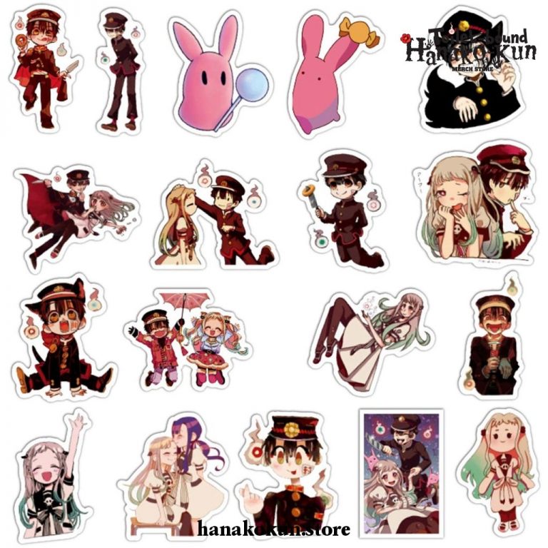 50pcs Cute Toilet Bound Hanako Kun Stickers - Hanako Kun Store