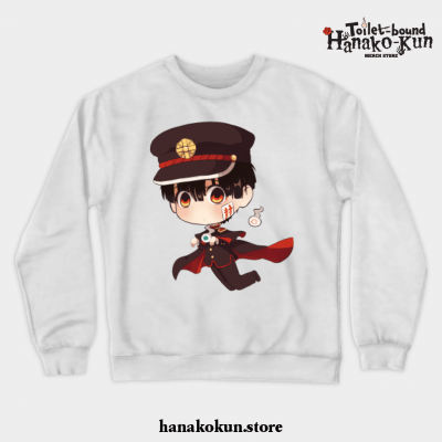 Chibi Hanako Crewneck Sweatshirt White / S