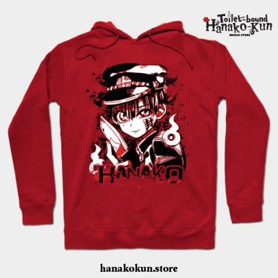 Cool Hanako Kun Hoodie Red / S