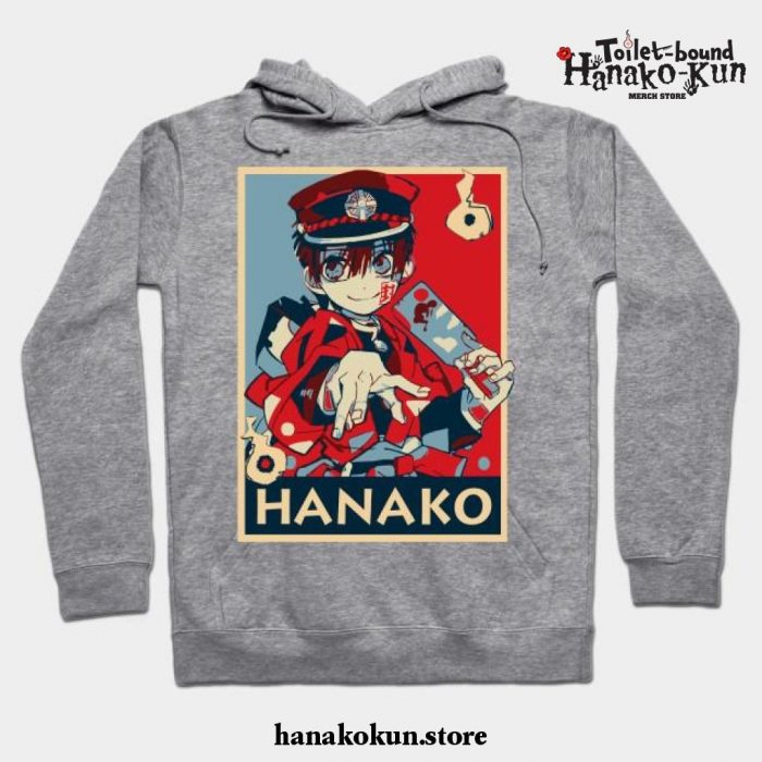 Fashion Hanako Kun Hoodie 02 Gray / S