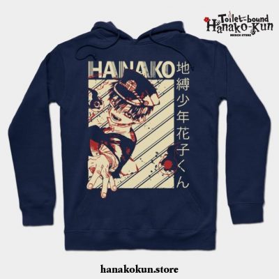 Fashion Hanako Kun Hoodie Navy Blue / S