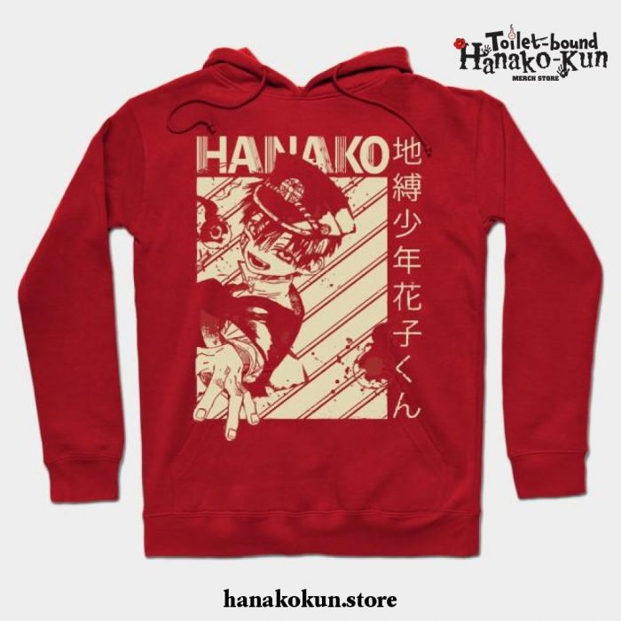 Fashion Hanako Kun Hoodie Red / S