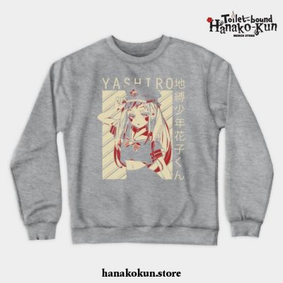 Hanako Hunyashiro Crewneck Sweatshirt Gray / S