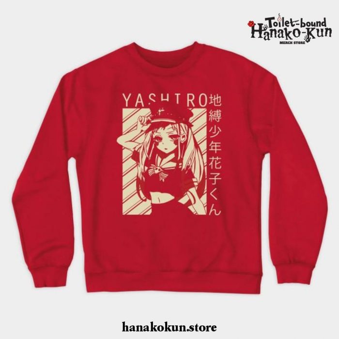 Hanako Hunyashiro Crewneck Sweatshirt Red / S