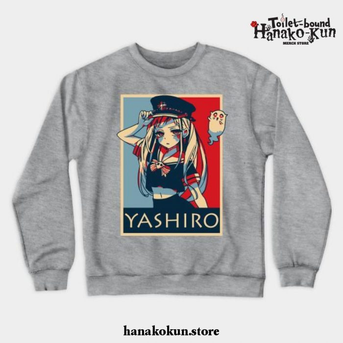 Hanako Hunyashiro Nene Crewneck Sweatshirt Gray / S