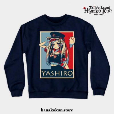 Hanako Hunyashiro Nene Crewneck Sweatshirt Navy Blue / S