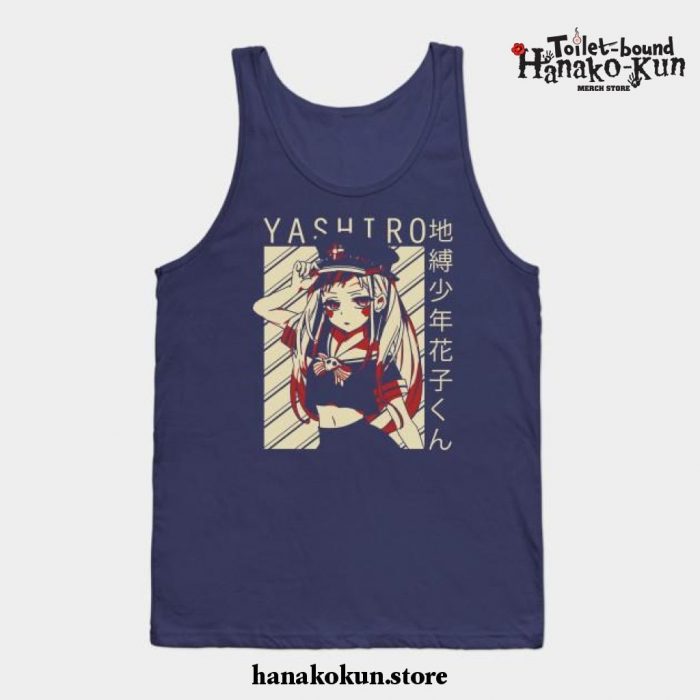 Hanako Hunyashiro Tank Top Navy Blue / S