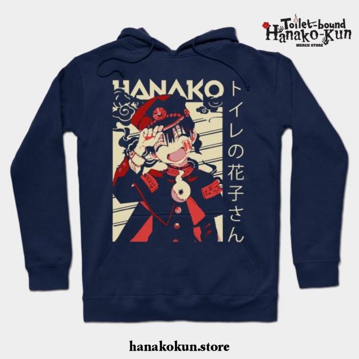 Hanako Kun Cool Hoodie Ver 1 Navy Blue / S
