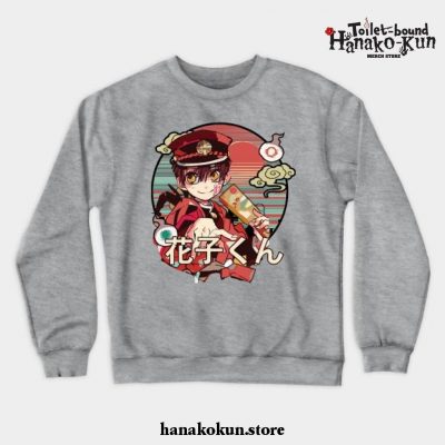 Hanako Kun Crewneck Sweatshirt Ver3 Gray / S