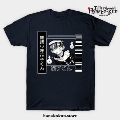 Hanako Kun Cute T-Shirt Navy Blue / S