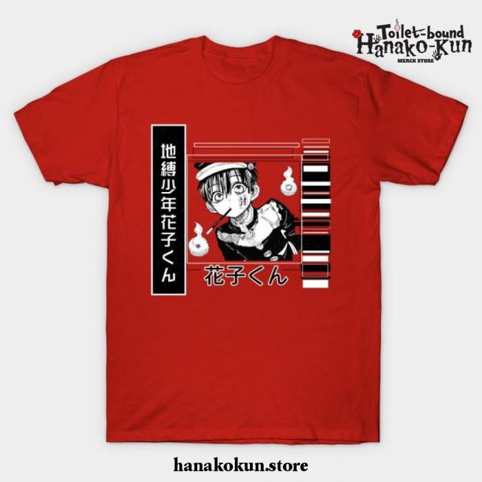 Hanako Kun Cute T-Shirt Red / S