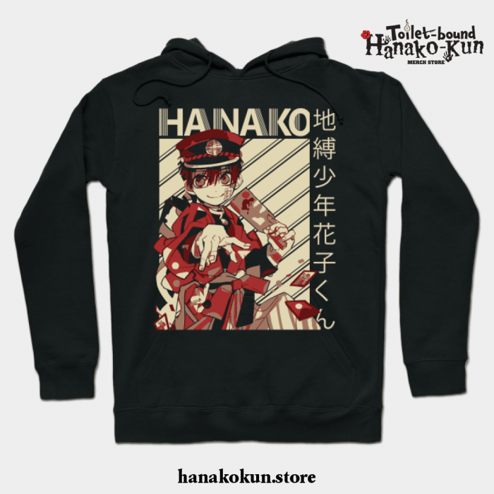 Hanako Kun Hoodie Ver 2 Black / S