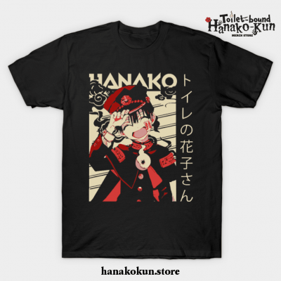 Hanako Kun Smile T-Shirt Black / S