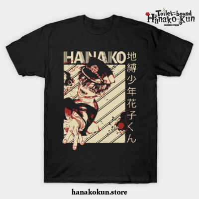 Hanako Kun T-Shirt Ver 2 Black / S