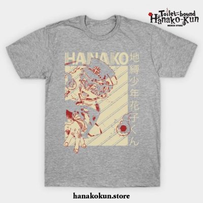 Hanako Kun T-Shirt Ver 2 Gray / S