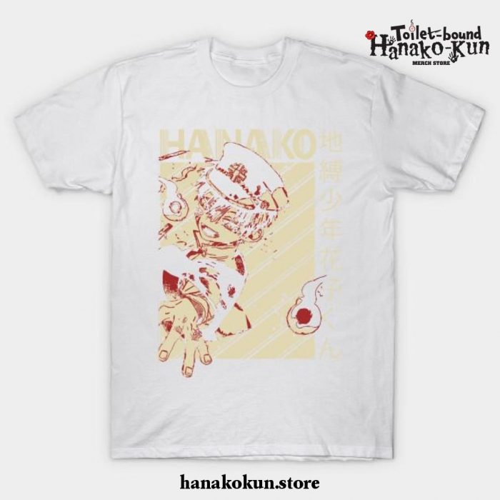 Hanako Kun T-Shirt Ver 2 White / S