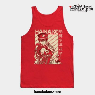 Hanako Kun Tank Top 02 Red / S