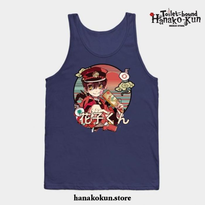 Hanako Kun Tank Top Ver 2 Navy Blue / S