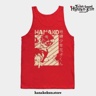 Hanako Kun Tank Top Ver 3 Red / S