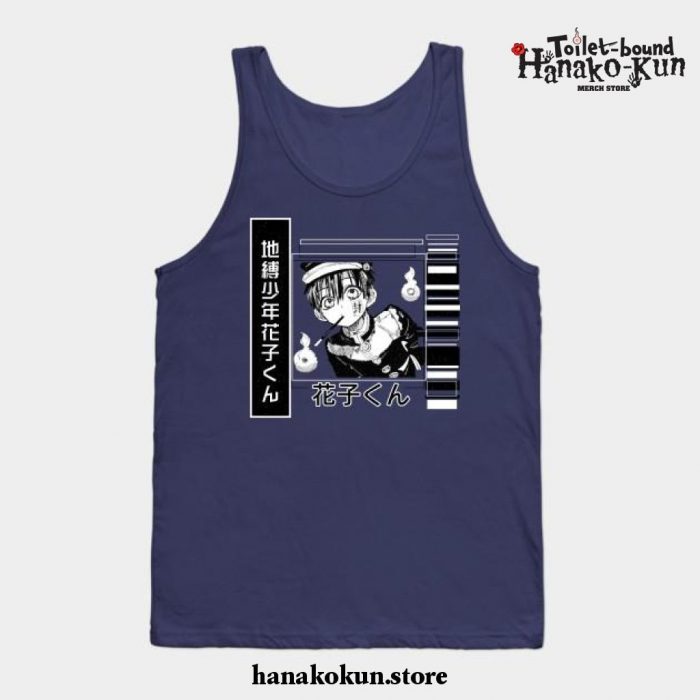 Hanako Kun Tank Top Ver 4 Navy Blue / S