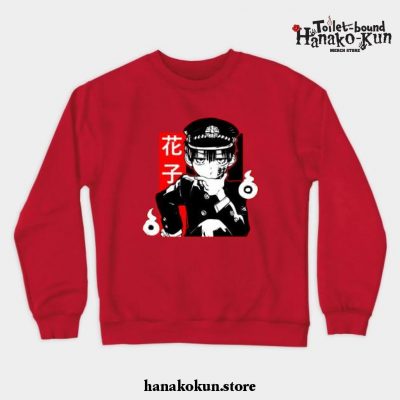 Hanako Style Crewneck Sweatshirt Red / S