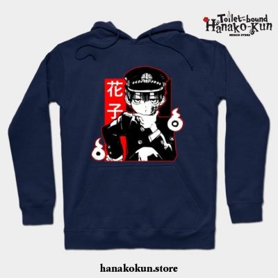 Hanako Style Hoodie Navy Blue / S