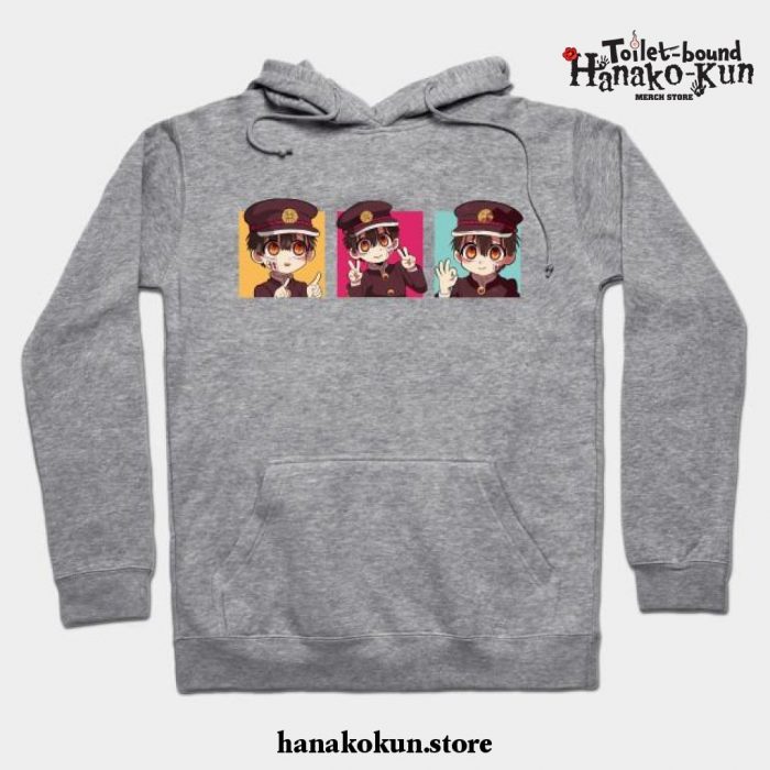 Jibaku Shounen Hanako-Kun Hoodie 02 Gray / S