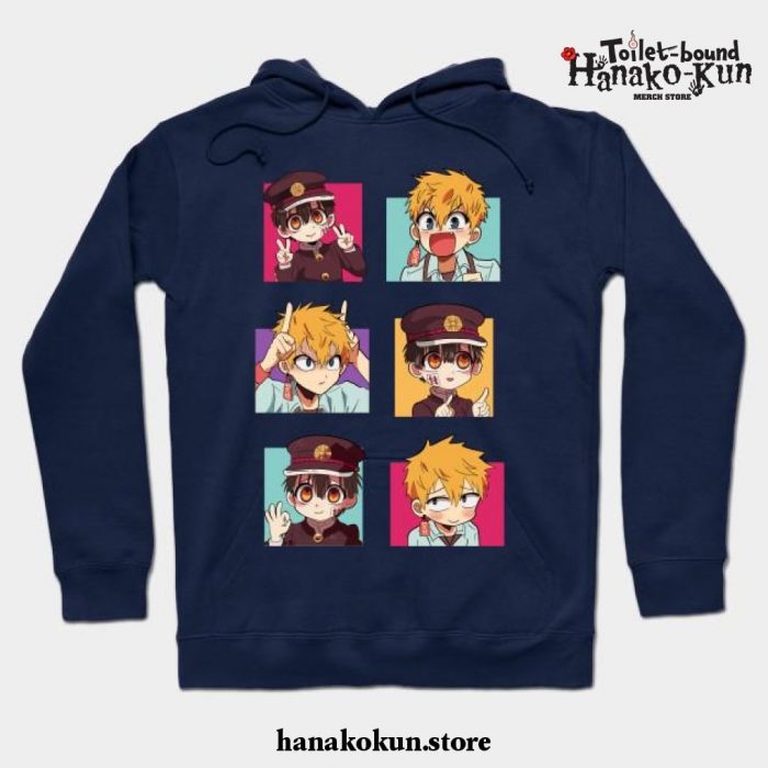 Jibaku Shounen Hanako-Kun Hoodie 04 Navy Blue / S