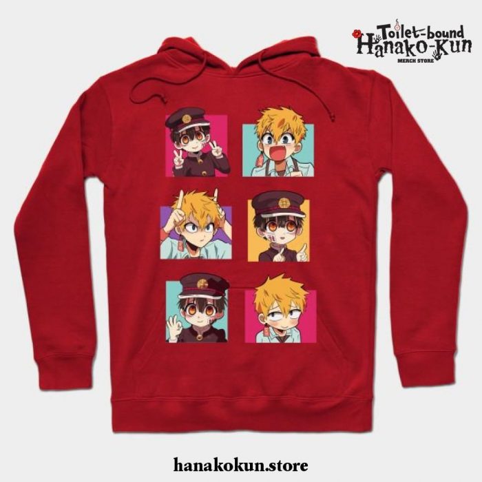 Jibaku Shounen Hanako-Kun Hoodie 04 Red / S