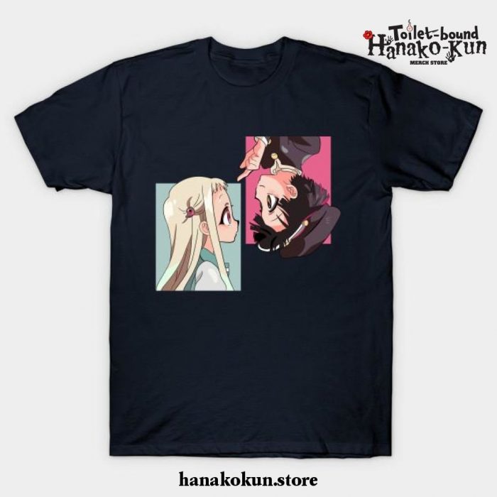 Jibaku Shounen Hanako-Kun T-Shirt Ver1 Navy Blue / S