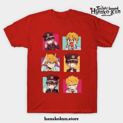 Jibaku Shounen Hanako-Kun T-Shirt Ver3 Red / S