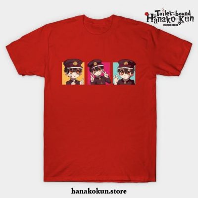 Jibaku Shounen Hanako-Kun T-Shirt Ver4 Red / S