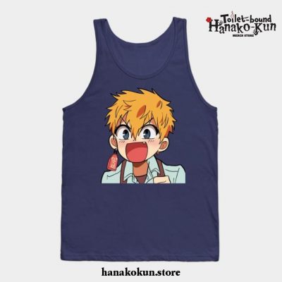 Jibaku Shounen Hanako-Kun Tank Top Navy Blue / S