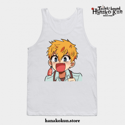 Jibaku Shounen Hanako-Kun Tank Top White / S