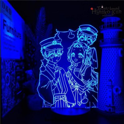 New Toilet-Bound Hanako Kun Lamp Led Color Changing Nightlights