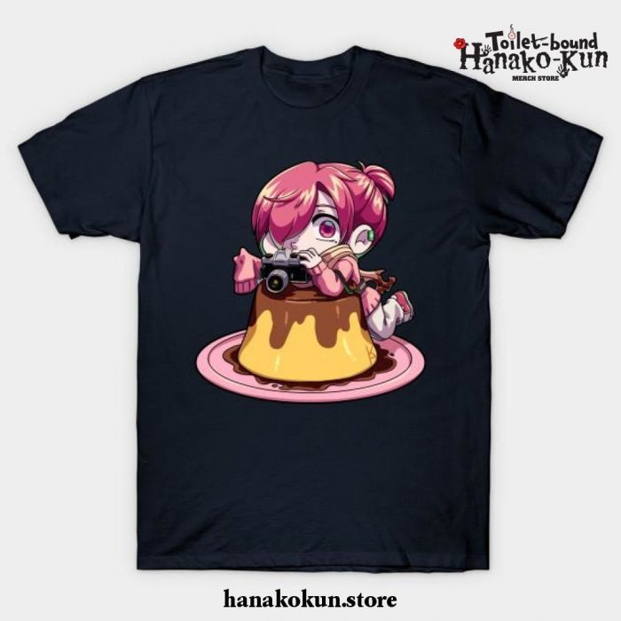 Pudding Mitsuba T-Shirt Navy Blue / S