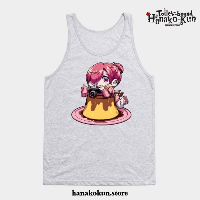 Pudding Mitsuba Tank Top Gray / S