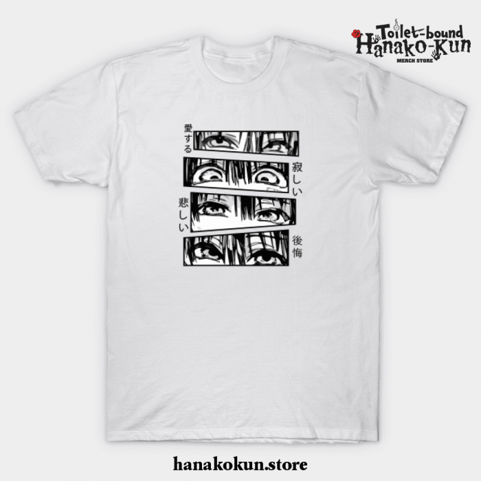 Toilent Bound Hanako Kun Jibaku Shounen T-Shirt White / S