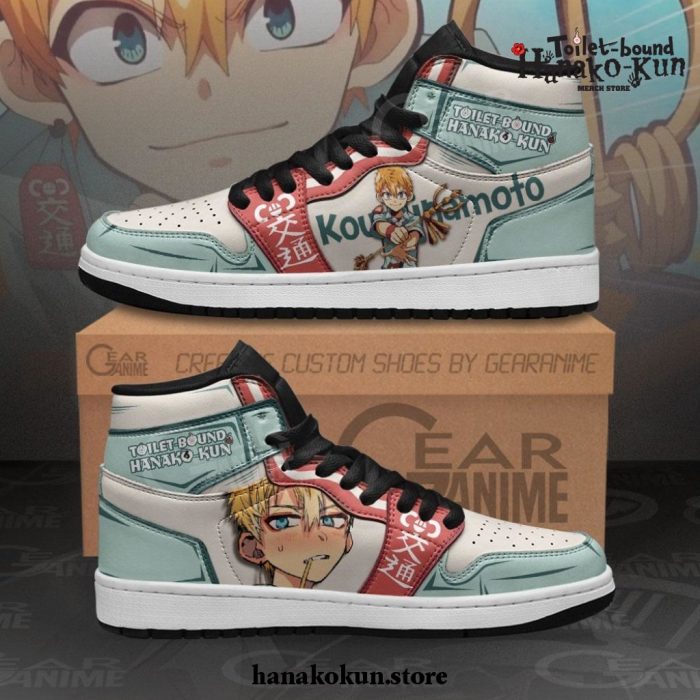 Kou Minamoto Sneakers Toilet-bound Hanako-kun Anime Shoes Men / US6.5 Official Death Note Merch