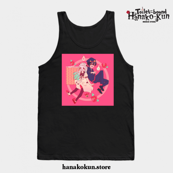 Toilet-Bound Hanako-Kun Tank Top Black / S