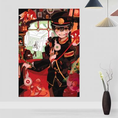 Jibaku Shounen Hanako C n Poster V i L a Treo T ng H nh Tranh.jpg 640x640 - Hanako Kun Store